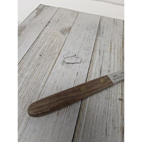 Stainless Steel Ice Cream Spade #5 Scoop Wood Handle Japan 9 1/2" - Picture 3 of 9